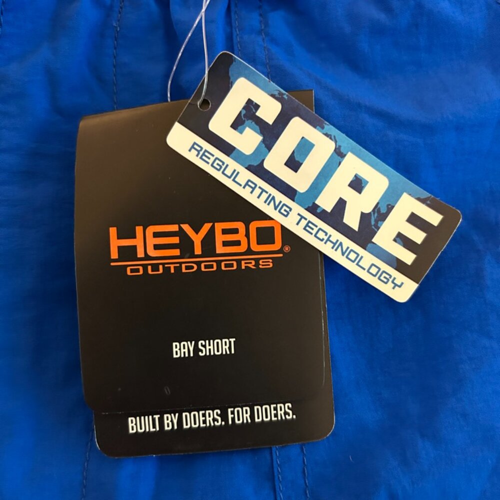 NEW HEYBO Men’s Bay Shorts, Royal, Size Small. 6 pockets. NWT! - Picture 5 of 13